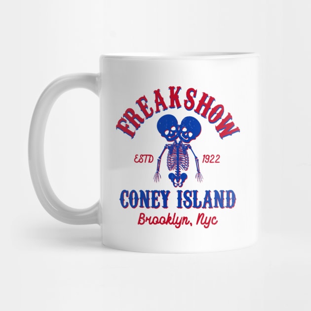 FREAKSHOW - Coney Island 3D glasses 2.0 by KERZILLA